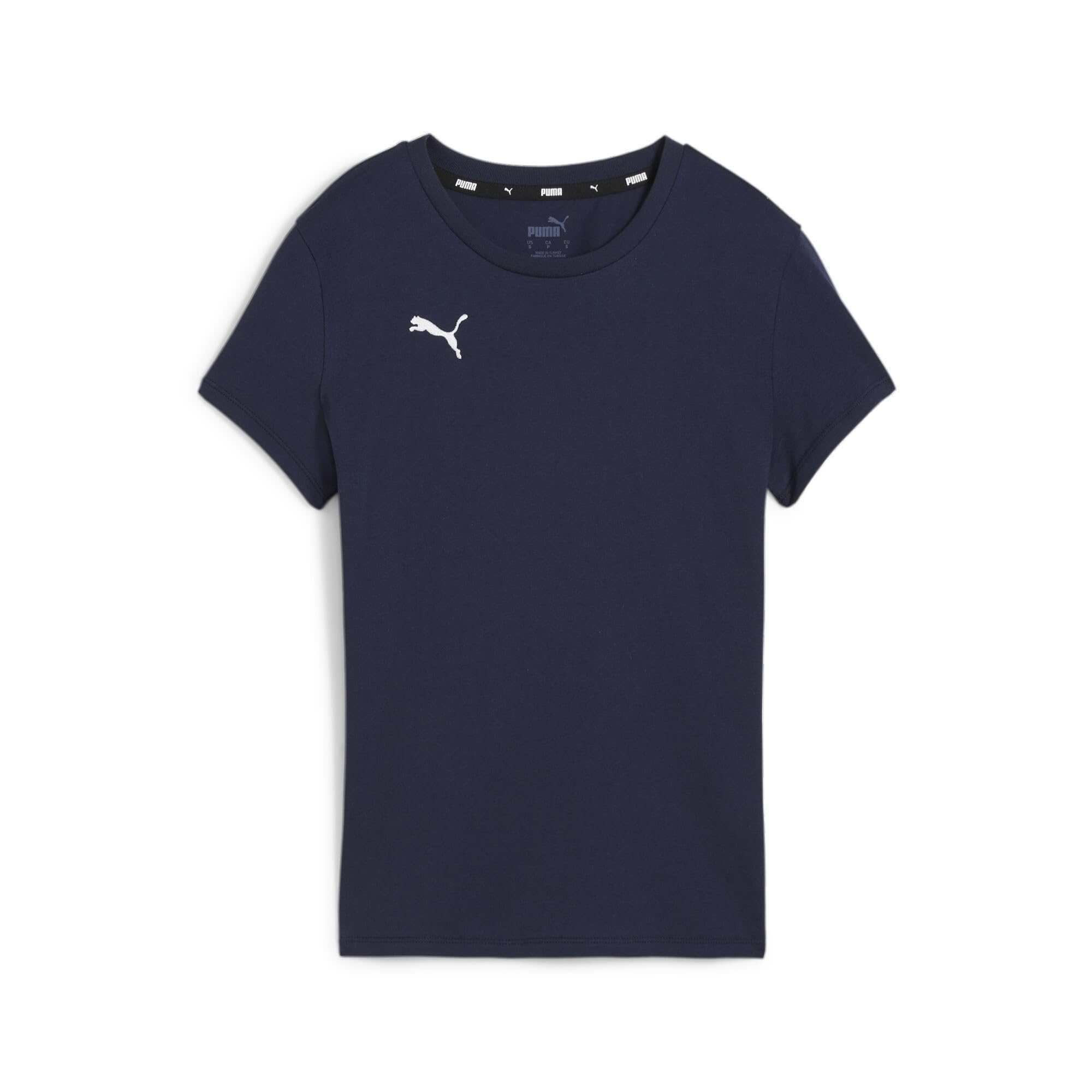 PUMA teamGOAL Casual Tee Damen Tee T-Shirt 658617 002 blau