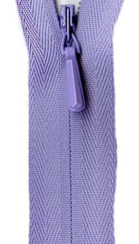 Fermeture éclair invisible YKK lilas 35,6 cm de haute couture