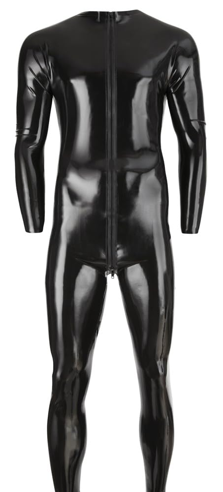 Late X Combinaison en latex pour homme, XL