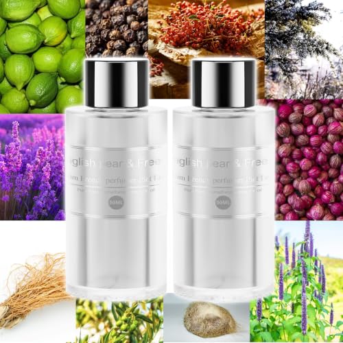 Image of Amor Lyris 2 Packs Essential Oil Refill for Smart Car Air Freshener, 3.5OZ Car Diffuser Refill, Aromatherapy Perfume Refill (4-8 Months Use), Natural Plant Extracts, Freesia