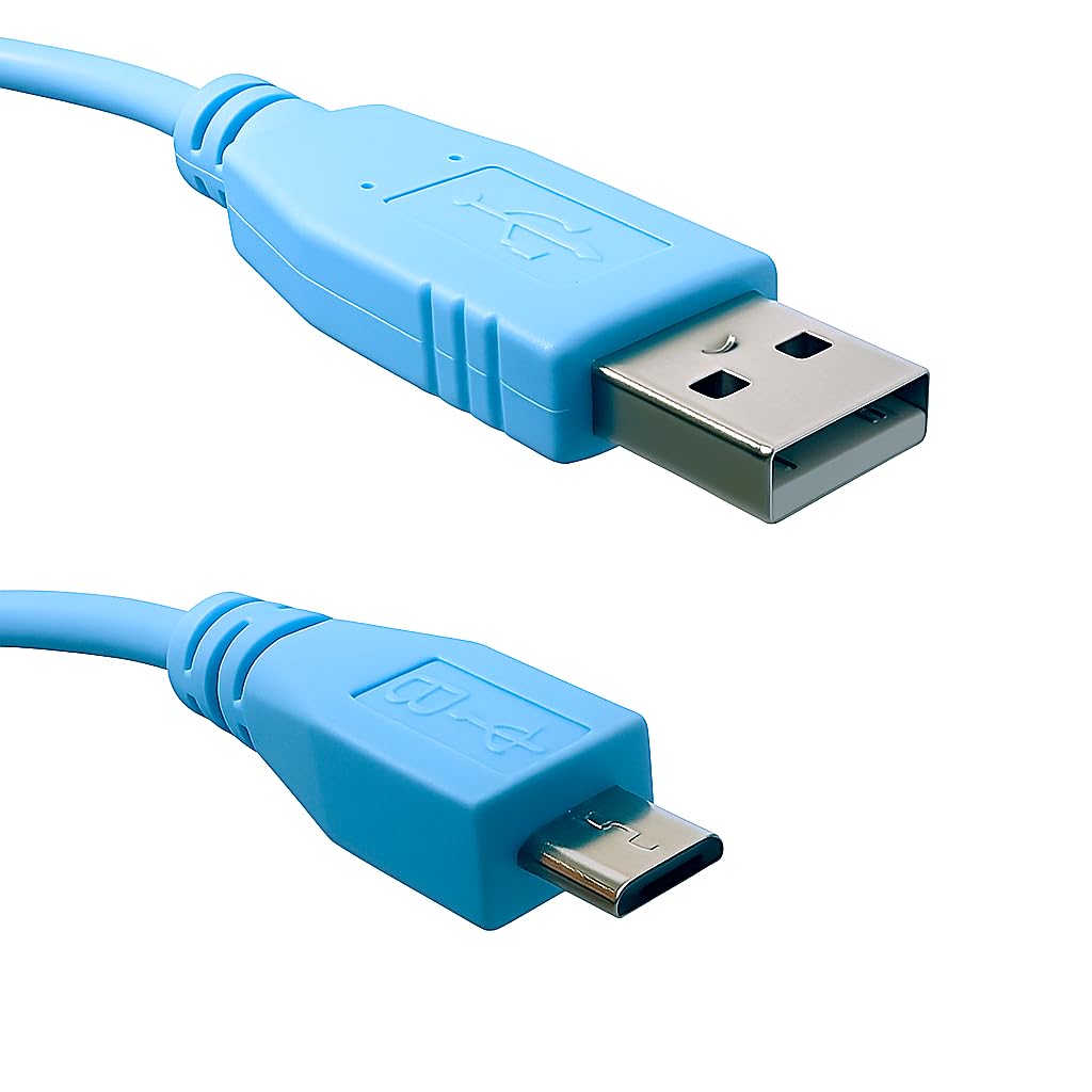 Aexus Console Cable for Cisco | USB Type A to Micro-B 6 ft (1.8 Meters) | CAB-USB-UB= | USB 2.0