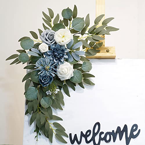 BEIJIALY 2pcs Wedding Arch Decor Rose Flower Swags - Image 4