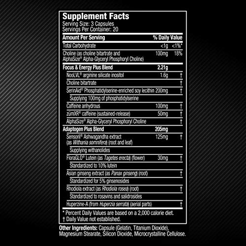 Xp Sports Energy Supplements For Gamers - Xp Sports Zero-Lag Energy Pills, Outlast, 60 Count #TOP3