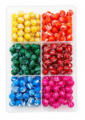 Image of eshoppee 200 gm Plastic Beads for Jewellery Making Kit Art and Crafts Materials for Necklace Bracelet Earring Making DIY Kit (11)