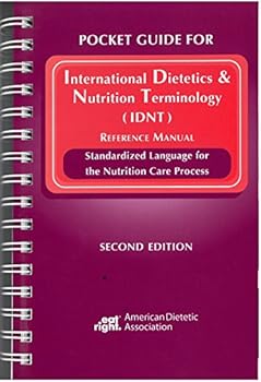 Spiral-bound Pocket Guide for International Dietetics and Nutrition Terminology (Idnt) Reference Manual Book