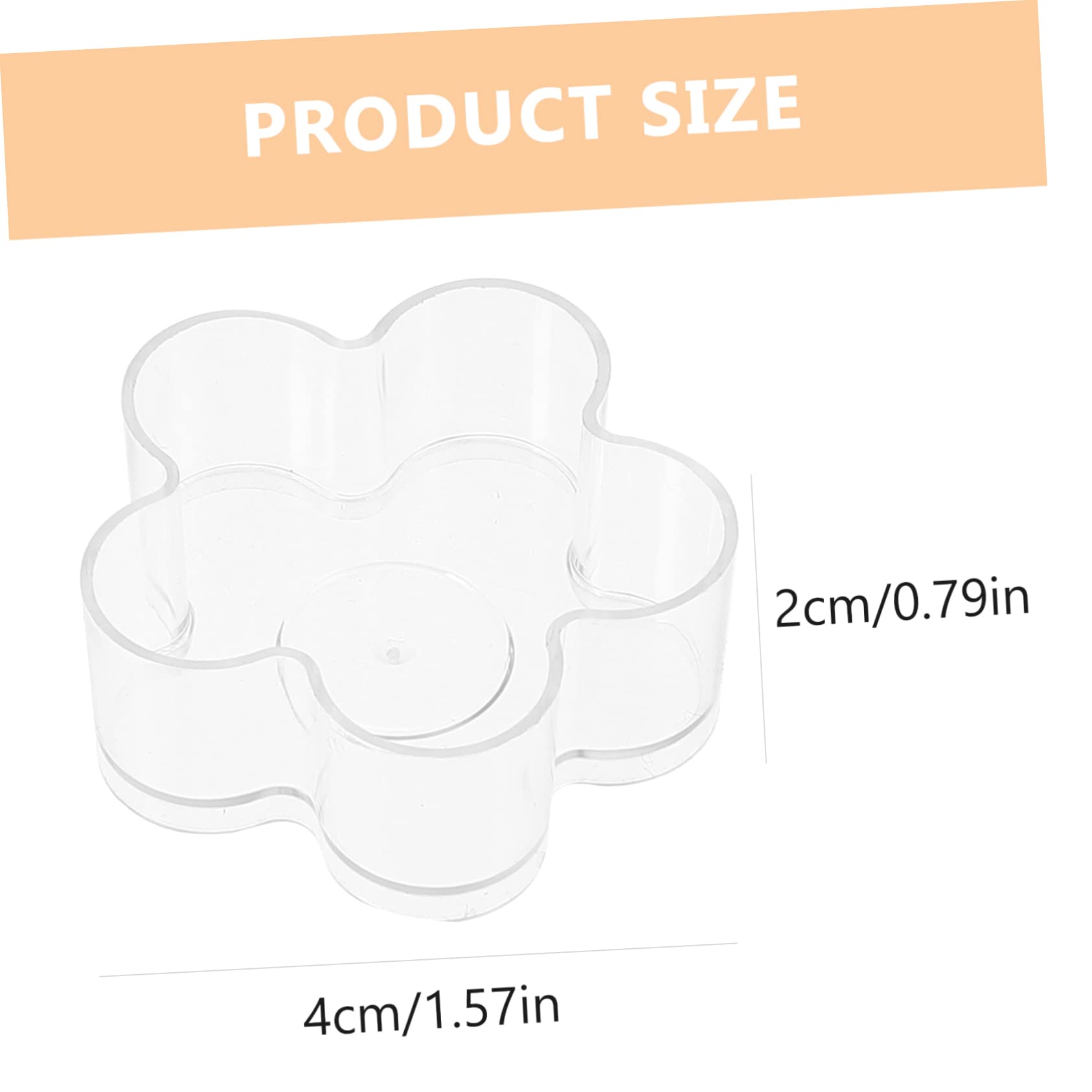 Operitacx 3sets Contenitori Per Candele Plastica Riutilizzabili Gusci Ignifughi Con Stoppini Kit Per Creare Candele Fai Da Te Farfalle Fiori Stoppini