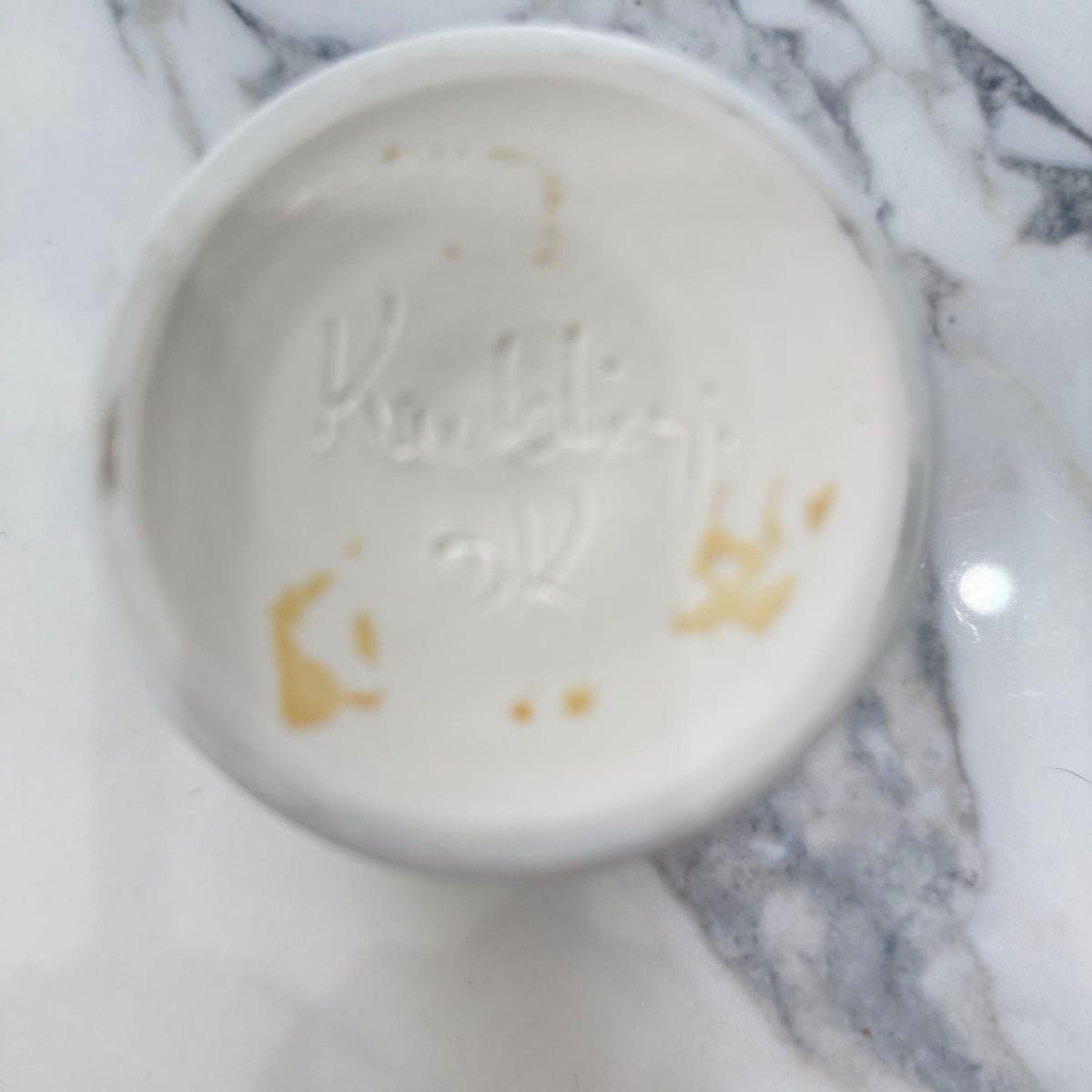 デンマークの作家物 陶器製カクテルグラス、小ゴブレット 5個セット