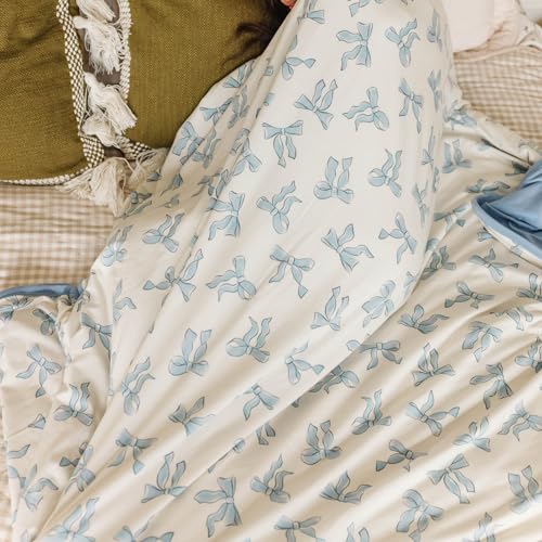 Image of Copper Pearl Jumbo 3-Layer Baby Blanket: Soft Baby Quilts for Boys and Girls | Breathable, Cozy, Toddler Blanket | Baby Quilt for Newborns | 46x46 Premium Polyester /Rayon | Daphne
