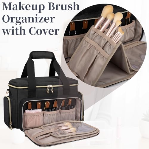 GDNasist Large Makeup Bag with Pouches