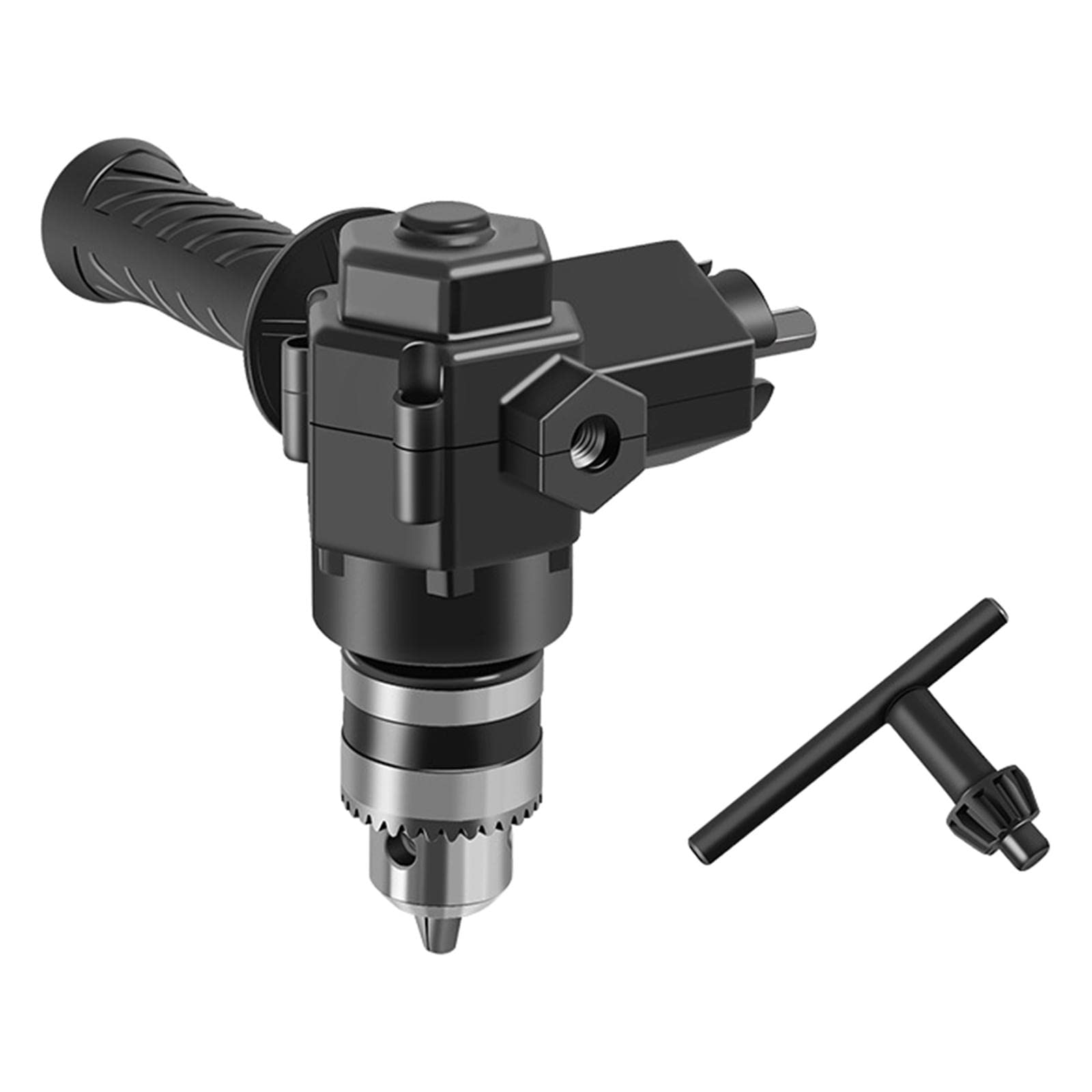 Adaptateur de perceuse à colonne avec renvoi d'angle à 90 degrés pour perçage horizontal