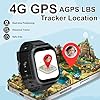 Kesasohe Montre Connectée Enfant 4G/GPS/WiFi/Appel Vidéo, Montre GPS Enfant avec Chat Familial, SOS, Téléphone Etanche Jeux Réveil Mode Classe, IP68, Montre Intelligente Enfants Smartwatch Cadeau