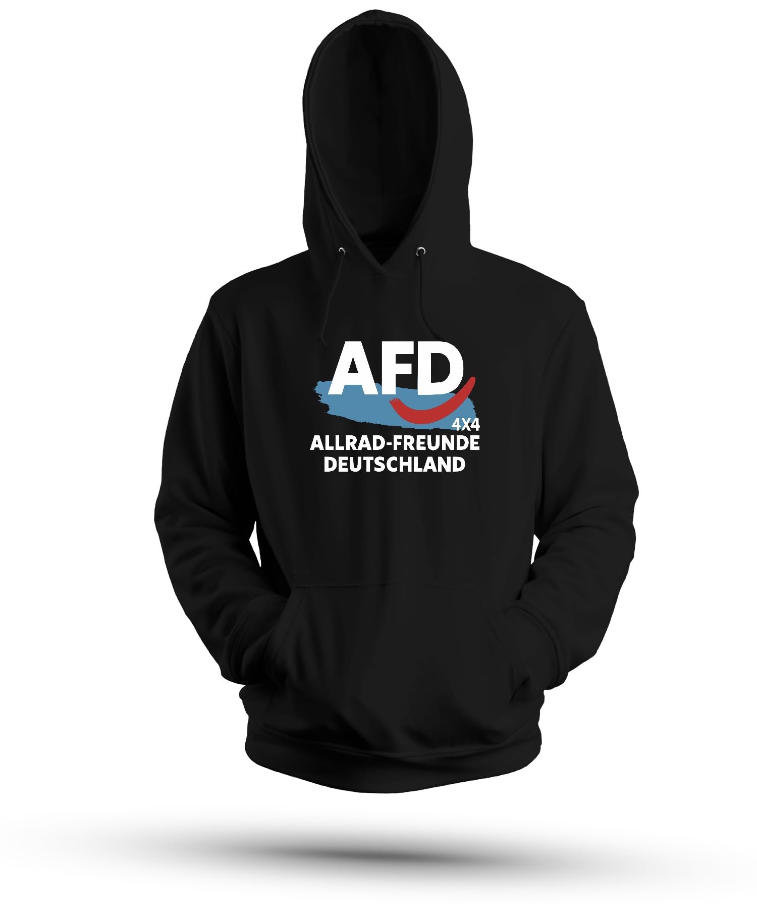 Allrad Freunde Deutschland 4x4 AFD Politik Spruch Wahlen Bundestag Unisex Hoodie Kapuzenpullover