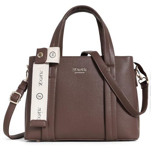 Image of EXOTIC Premium Ivory Chic Edition Urban Luxe Hand & Sling Bag for Women | Stylish PU Leather Tote with Spacious Compartments & Detachable Strap