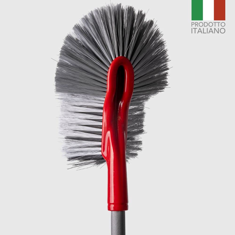La Briantina Ragnatore Universale Mondex Scopa Cattura Polvere per Ragnatele Setole Fitte e Lunghe