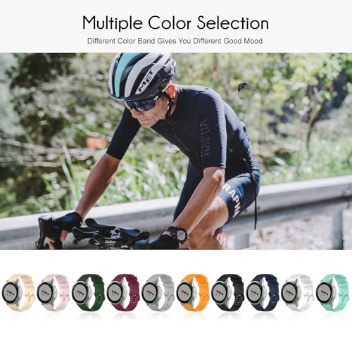 Correa de silicona 18mm para Garmin Venu 3S (2 Pack) miniatura 6