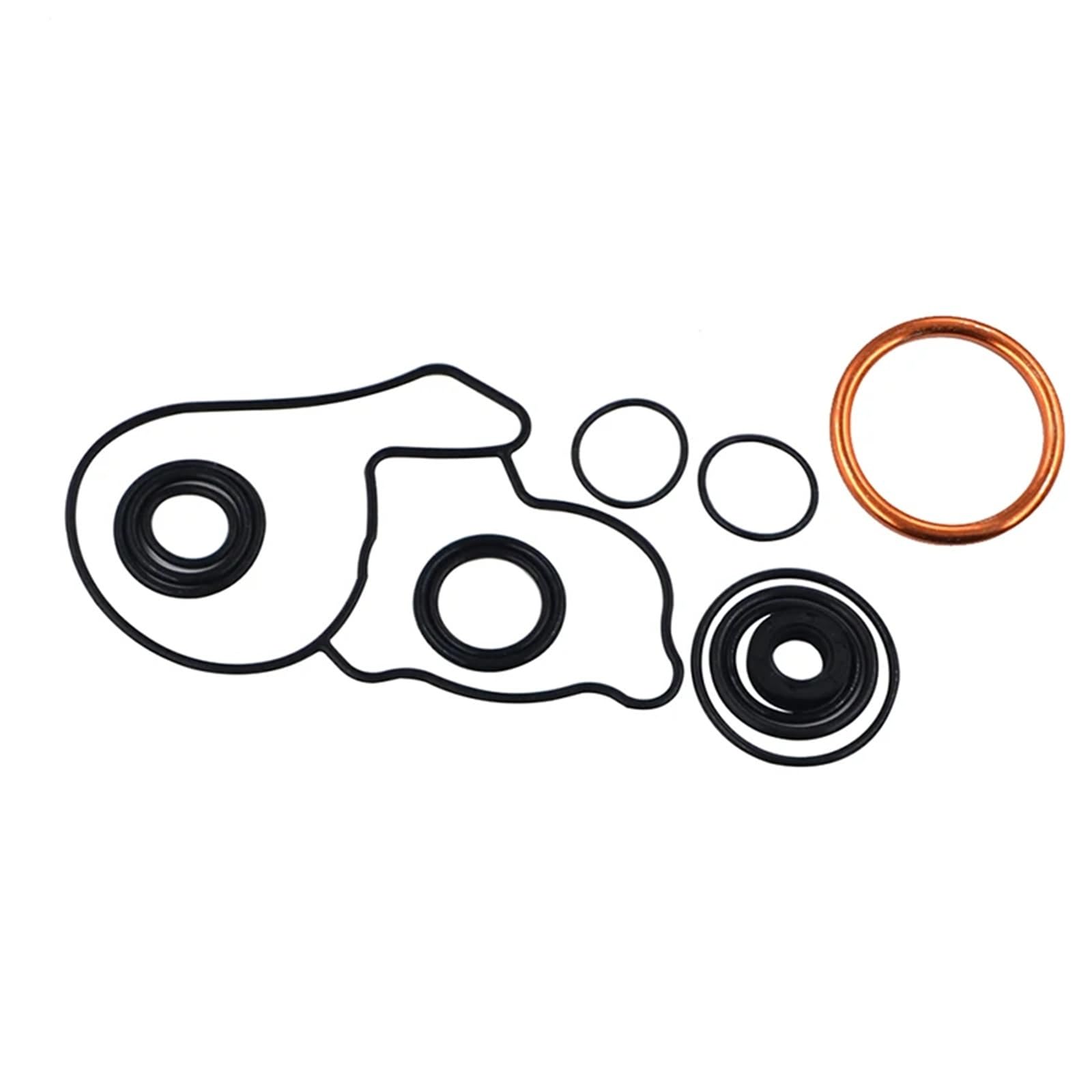 Guarnizione motore moto Guarnizione e paraolio per coperchio laterale della testata motore per motocicletta per Kawasaki KX250F 2004-2008 Guarnizioni