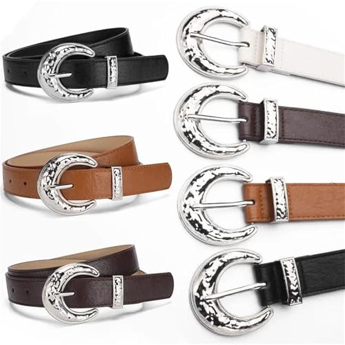 Mnjyihy Women's PU Leather Belt Fashion Multi Functional Jeans Skirt Decoration Pants Belt2