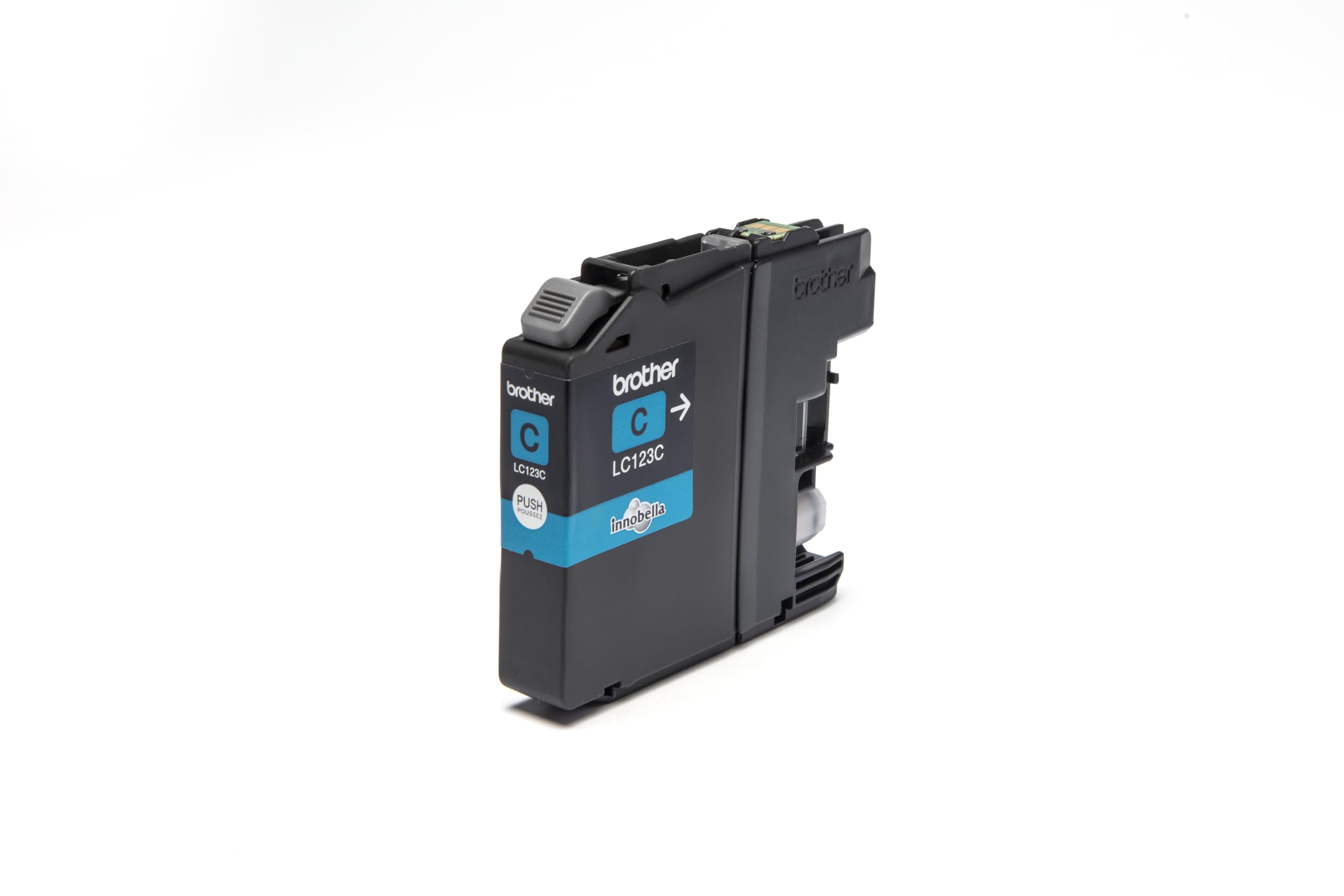 Brother LC-123C Inkjet Cartridge, Cyan, Single Pack, Standard Yield, Includes 1 x Inkjet Cartridge, Brother Genuine Supplies