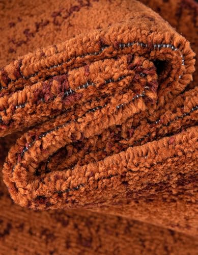 Tapete decorativo Unique Loom Autumn Collection ovalado 96 x 63 in miniatura 6