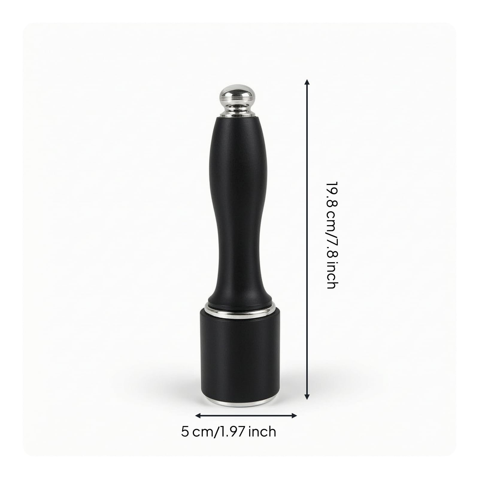 Martello da Incisione in Pelle Martello Nylon Mazzuolo Battitore Mazza Artigianale Presa Confortevole Anti Affaticamento Testa in Nylon Resistente