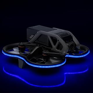 LED Light Strip for DJI Avata,Light-Emitting Anti-Collision Night Fight Warning Light Strip,Drone Quadcopters Accessories (Blue)
