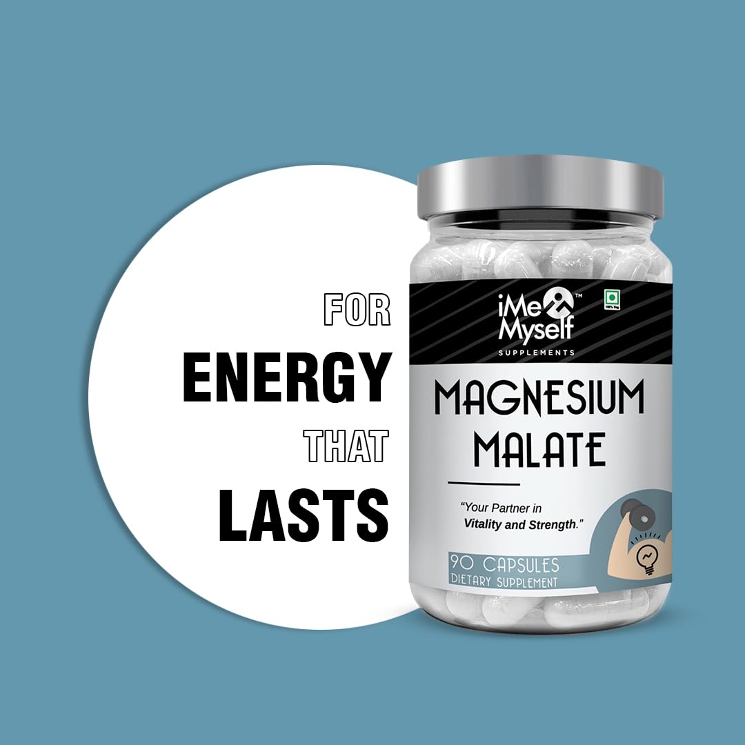 iMeMyself Magnesium Malate Supplement – 90 Capsules for Strength Support — Amazon image 4
