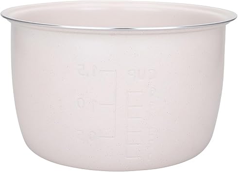 2L Kitchen Tool Rice Cooker Ceramic Glazed Inner Pot Replacement Parts, With Pot Core, Compatible with CONGA KRC-20ZS808 Compatible with Olayks OL-02D