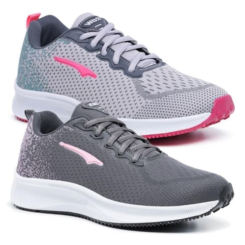 Kit 2 Pares Tenis de Academima Caminhada Leve e Confortavel Femin...