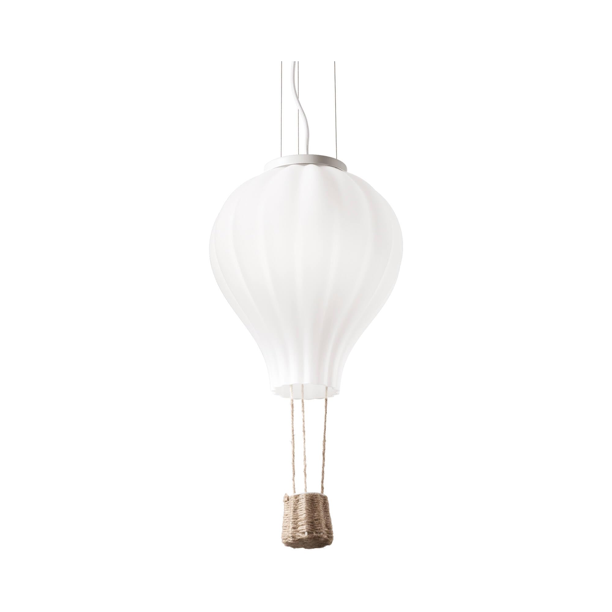 Ideallux Ideal Lux Dream Big Pendant Light, White, Opal Glass, Ø 30 Cm