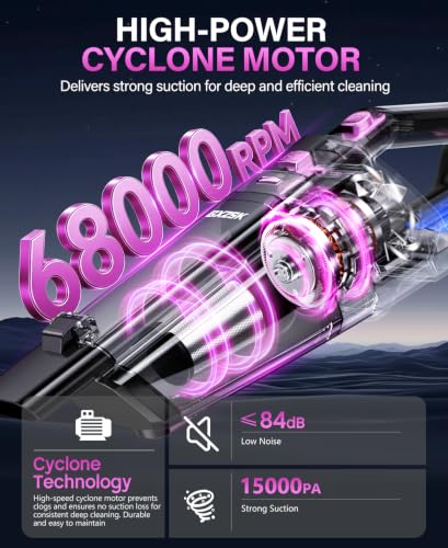Image of Gxzsk Handheld Vacuum Cordless, Hand Held Car Vacuum, Hand Vacuum