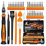 JOREST 40個精密ドライバーセット, DIY工具, 三角/Y型ネジ ドライバー Y000/Y00/Y0/Y1, Torx T1 T2 T3 T4 T5, T6 T7 T8 T9 T10 T15 T20, 星型P2/P5/P6等,とるくすドライバーセットはに適していますiphone拆解、 Switch修理、PS4本体拆机、Xbox、ipad、Macbook、PC掃除、眼鏡、腕時計、工具家庭用等