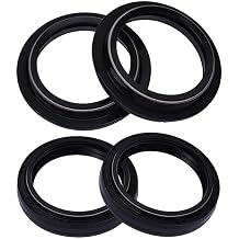 Front Fork Oil Dust Seal Kit fits - Shadow Spirit 750 VT750C2 C2F 2007-2014 - Wear-Resistant Seal Kit - Fork Seals Replacement - High-Strength Rubber Seals