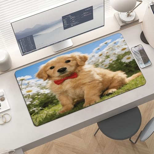 Alfombrilla grande para escritorio Dewey Desk Pad resistente al agua miniatura 6