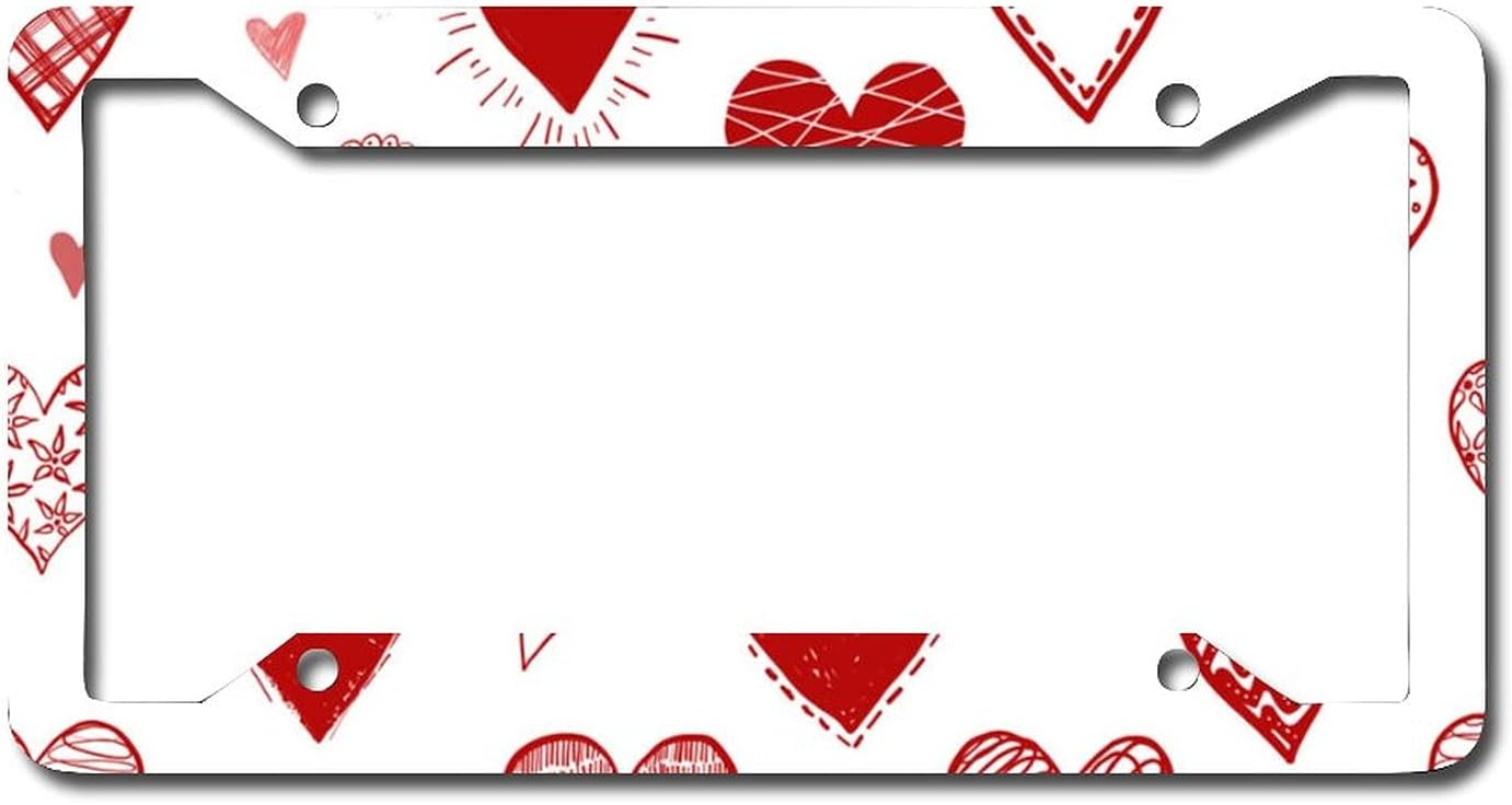 White Pink PLAYBOY License Plate Frame