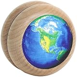 Maple Landmark wooden Earth Yo-Yo