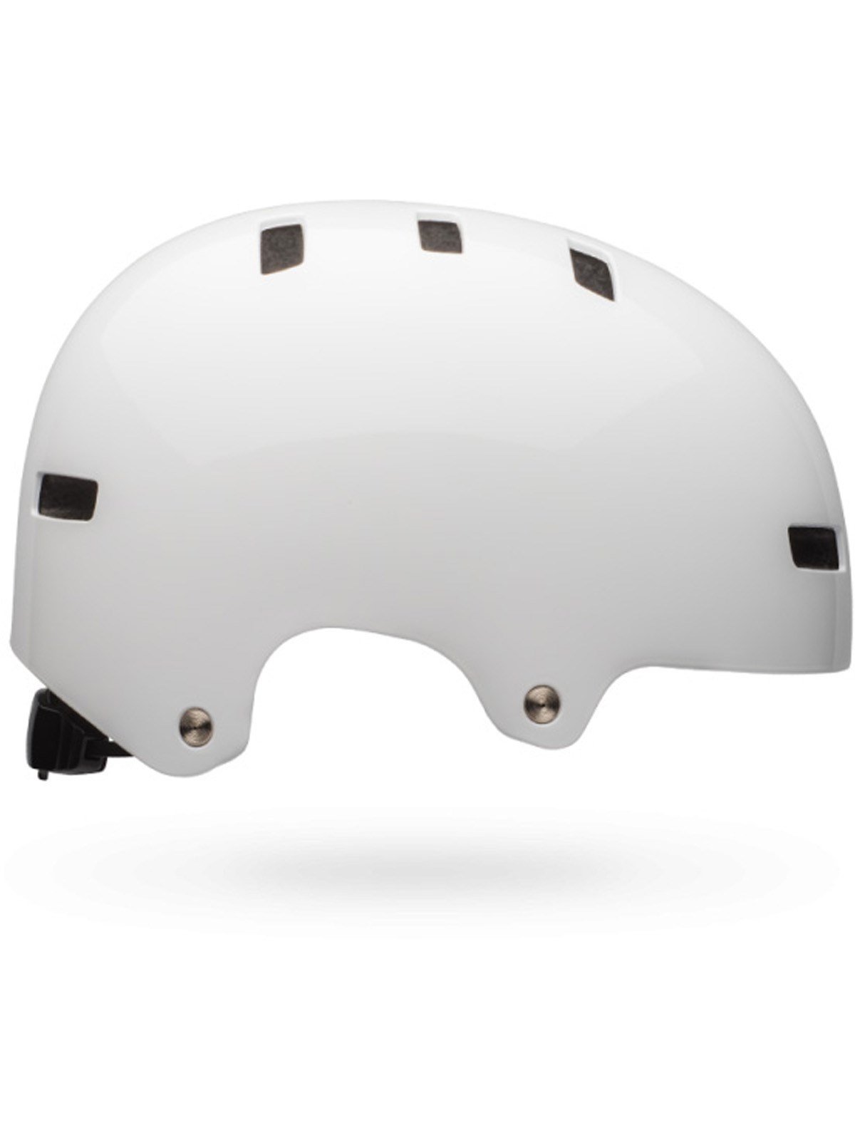 Bell - Local SOLID CE Helme - Erwachsene Unisex - Schutzausrüstung, Fahrradhelm, BMX-Helm, BMX-Schutzhelm, Weiß, L