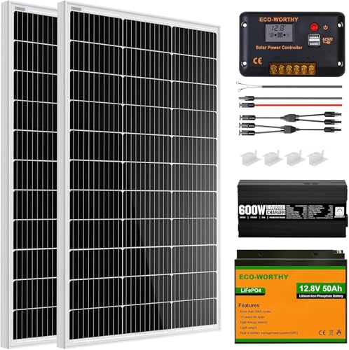 ECO-WORTHY 200W 50Ah Kit
