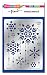 Stampendous FMS4042 Snowflake Cascade Metal Stencil