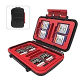 HelloPower 26 Slots Memory Card Case Holder Box SD/CF/MSD/XQD/TF/SDHC SDXC Micro SD Card Storage Car