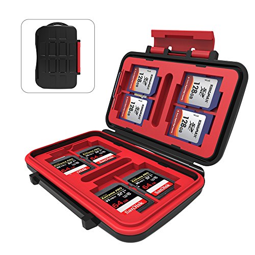 Hellopower 26 Slots Memory Card Case Holder Box Sd/Cf/Msd/Xqd/Tf/Sdhc Sdxc Micro Sd Card Storage Carry Case Protector Box Camera Cartridge Waterproof And Anti-Dust Box #TOP27