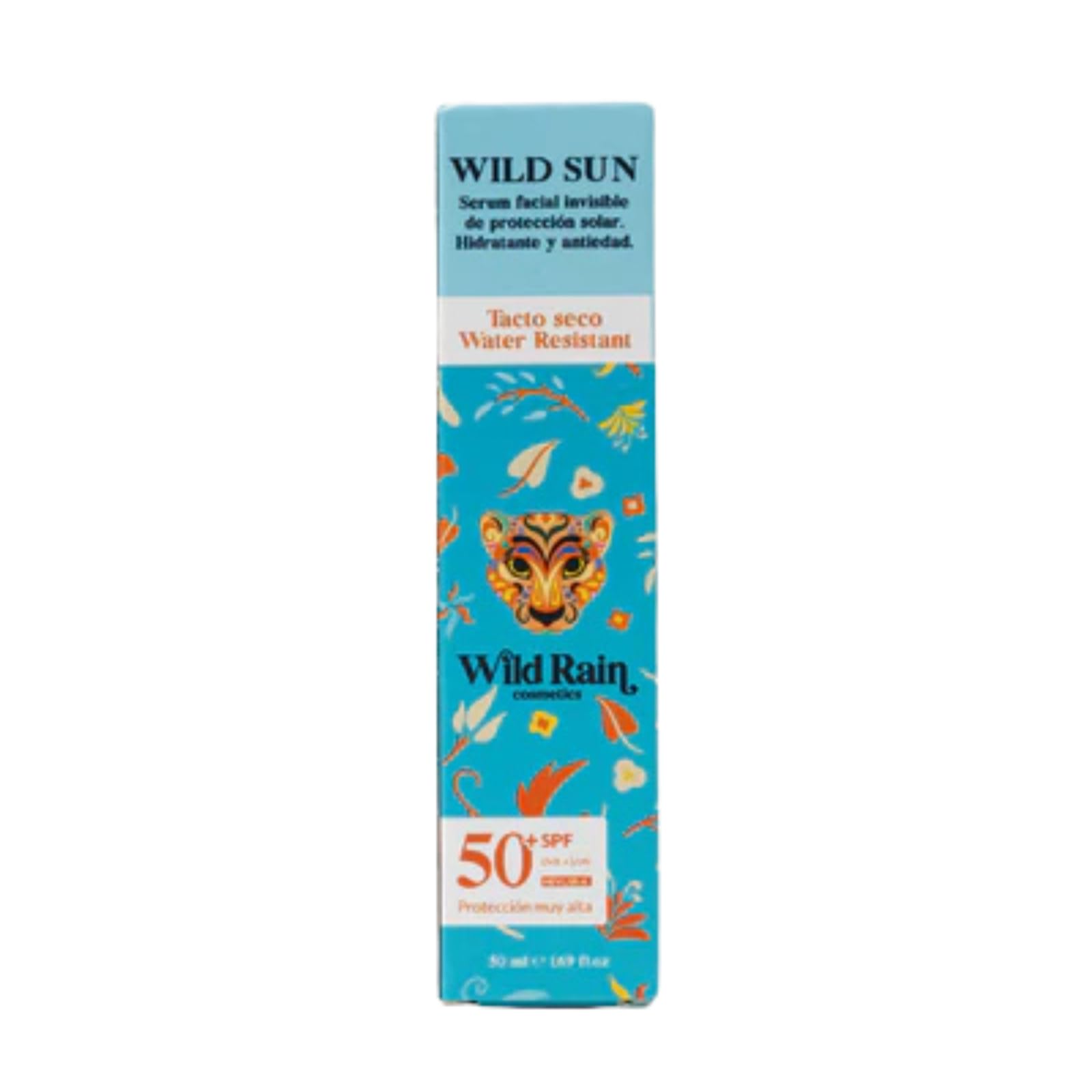 Protector Solar Facial SPF 50+ Invisible | Sérum Antiedad con Vitamina C y E | Protección UVA UVB Luz Azul (HEV) e IR | Hidratante Ligero para Todo Tipo de Piel | 50 ml