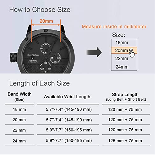 Bracelet de montre en cuir rétro à libération rapide pour adapter votre style au quotidien