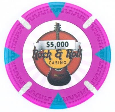 Claysmith 1000 Rock & Roll 14gm Bulk Clay Poker Chips - Choose Chips