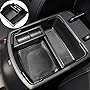 TACORBO Center Console Organizer Compatible with KIA Seltos 2020 2021 2022 2023 Accessories Armrest Glove Box Secondary Storage, ABS Materials Insert Tray,Black