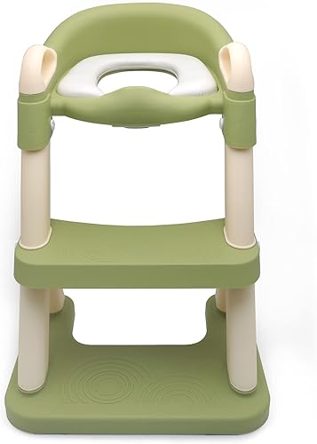 Miniatura 9 de Inodoro de entrenamiento para ir al baño para niños pequeños asiento de entrenamiento para ir al baño con escalera orinal de entrenamiento para