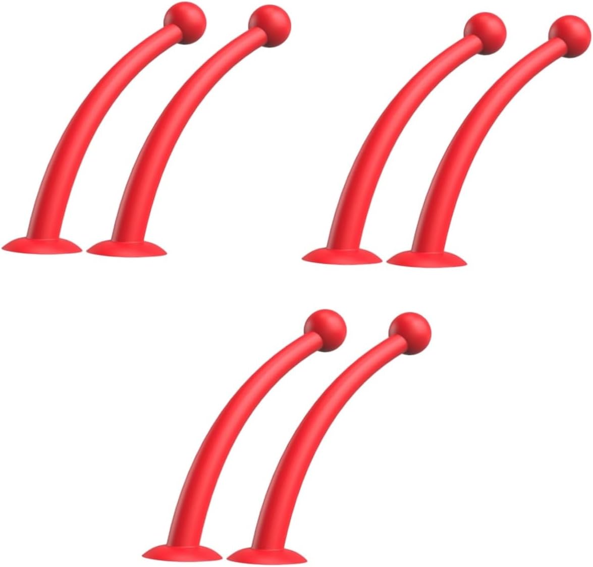 Yardwe 2 Pairs Helmet Accessories Tentacle Antenna Helmet Helmet Decoration Helmet