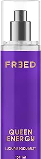 Freed Queen Energy Luxury Body Mist 150ml Vanilla, Coffee, Woody Body Spray for Women Smell Expensive Perfume for Women Body Mist Woman Long Lasting Long- Lasting Fragrance Perfume