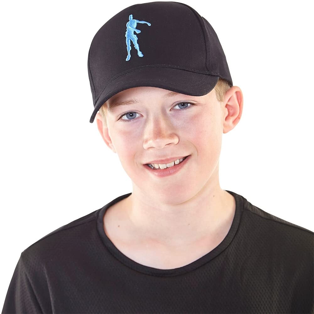 Hats, Hats, Hats Boys Blue 6-10 Years Girls Kids Gaming Knitted Beanie Hats Baseball Peak Caps Uk Seller - Blue Floss Peak Cap - 6-10 Years