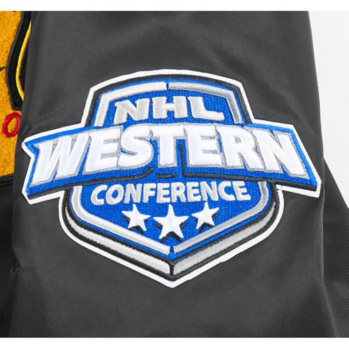 Image of Pro Standard Mens NHL Old English Satin Jacket