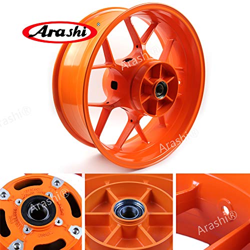 Arashi Front Rear Wheel Rim for Honda CBR1000RR 2008-2016 Motorcycle Replacement Accessories CBR 1000 RR CBR1000 1000RR 1000CC Repsol Orange 2009 2010 2011 2012 2013 2014 2015
